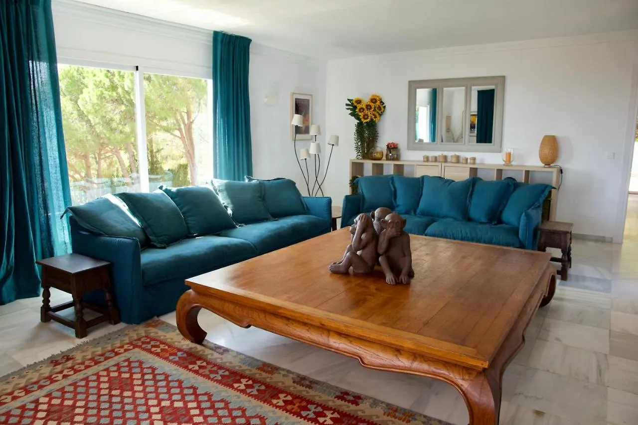 La Ciruela - Villa Paisible Jardin De 5000M2 Piscine Chauffee Et Vue Sur Mer Mijas Spain