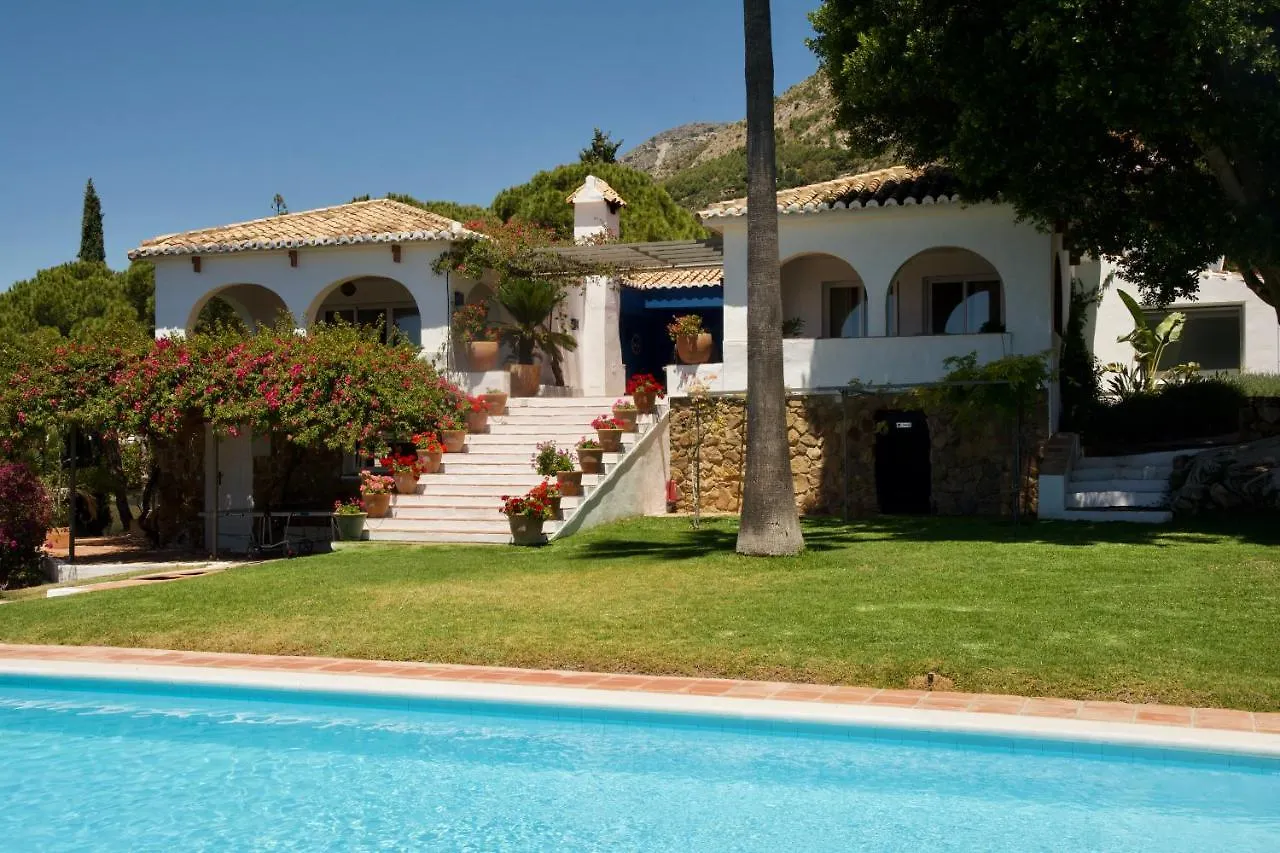 La Ciruela - Villa Paisible Jardin De 5000M2 Piscine Chauffee Et Vue Sur Mer Mijas